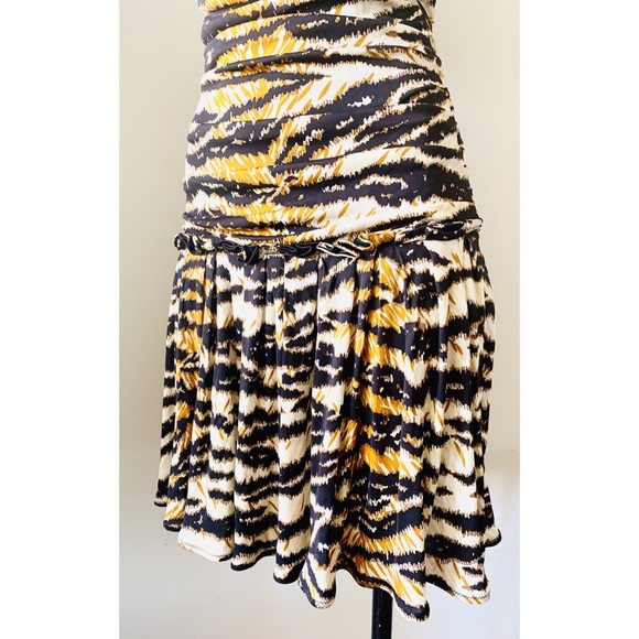 Dolce & Gabbana Tiger Print Fit & Flare Mini-Dress - Picture 5 of 8
